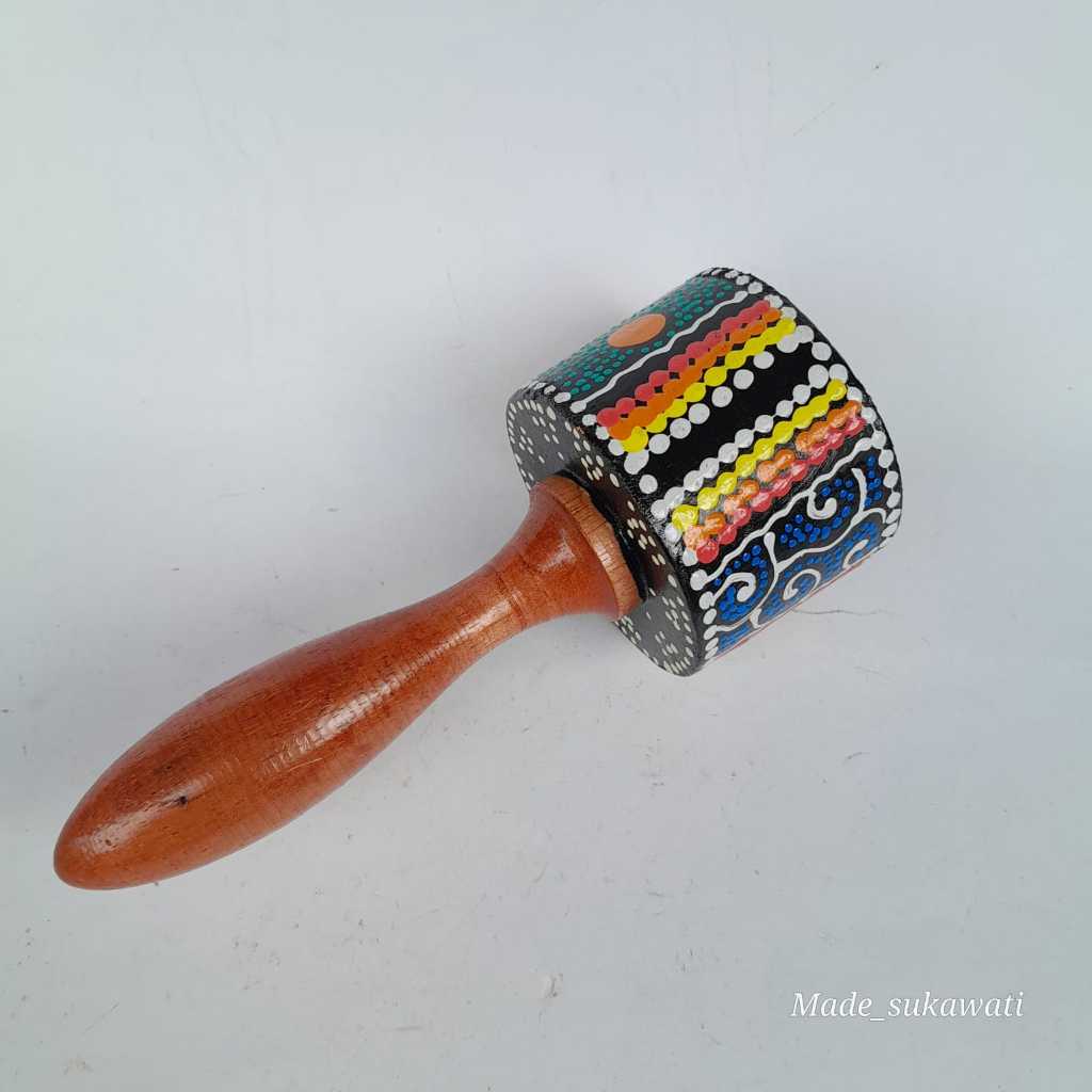 เครื่องดนตรีพีวีซี Maracas Stick Shaker เขย่าเขย่า