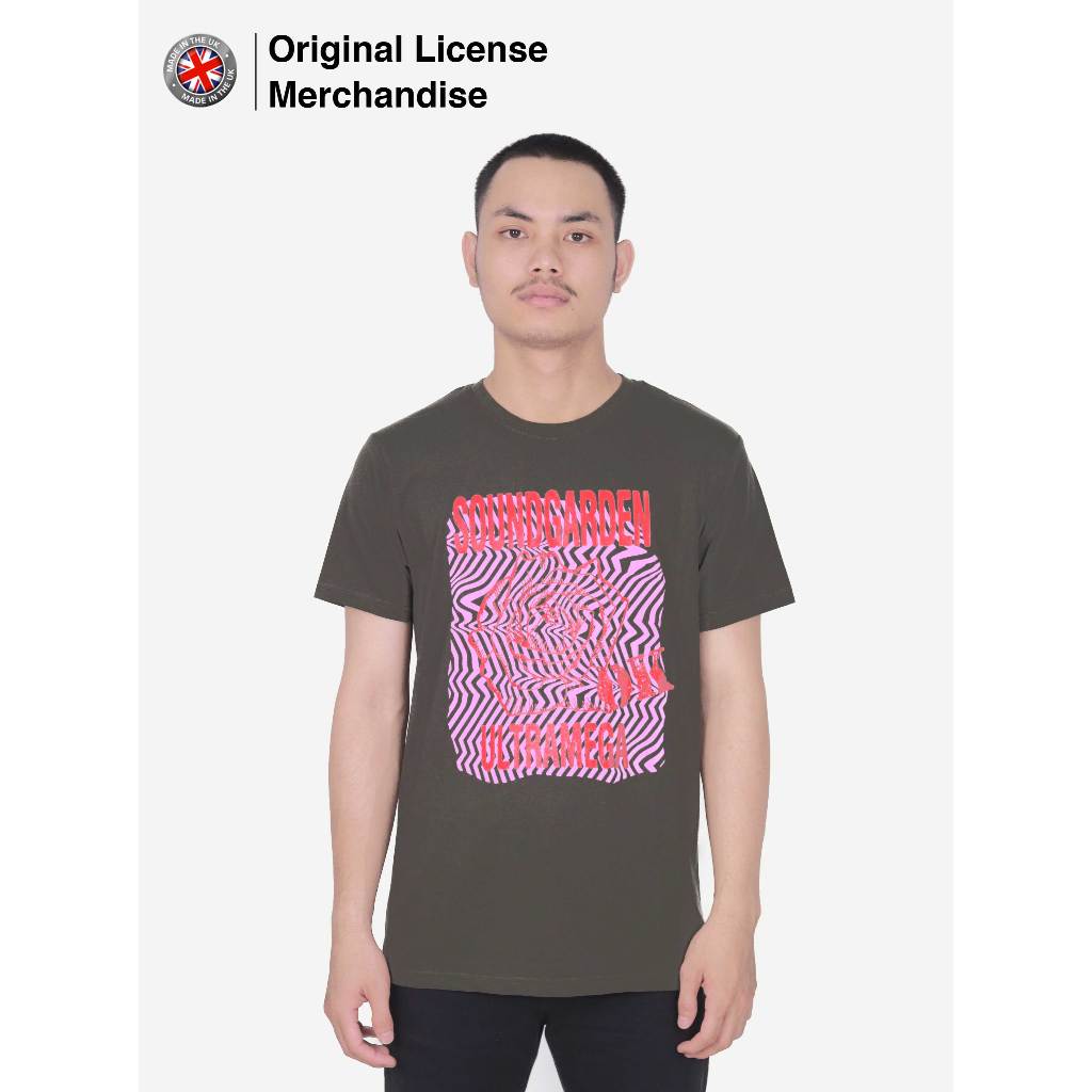 KATUN เสื้อยืดผ้าฝ้าย Softstyle สําหรับผู้ชาย Casual Music Band SOUNDGARDEN Ultramega Ok