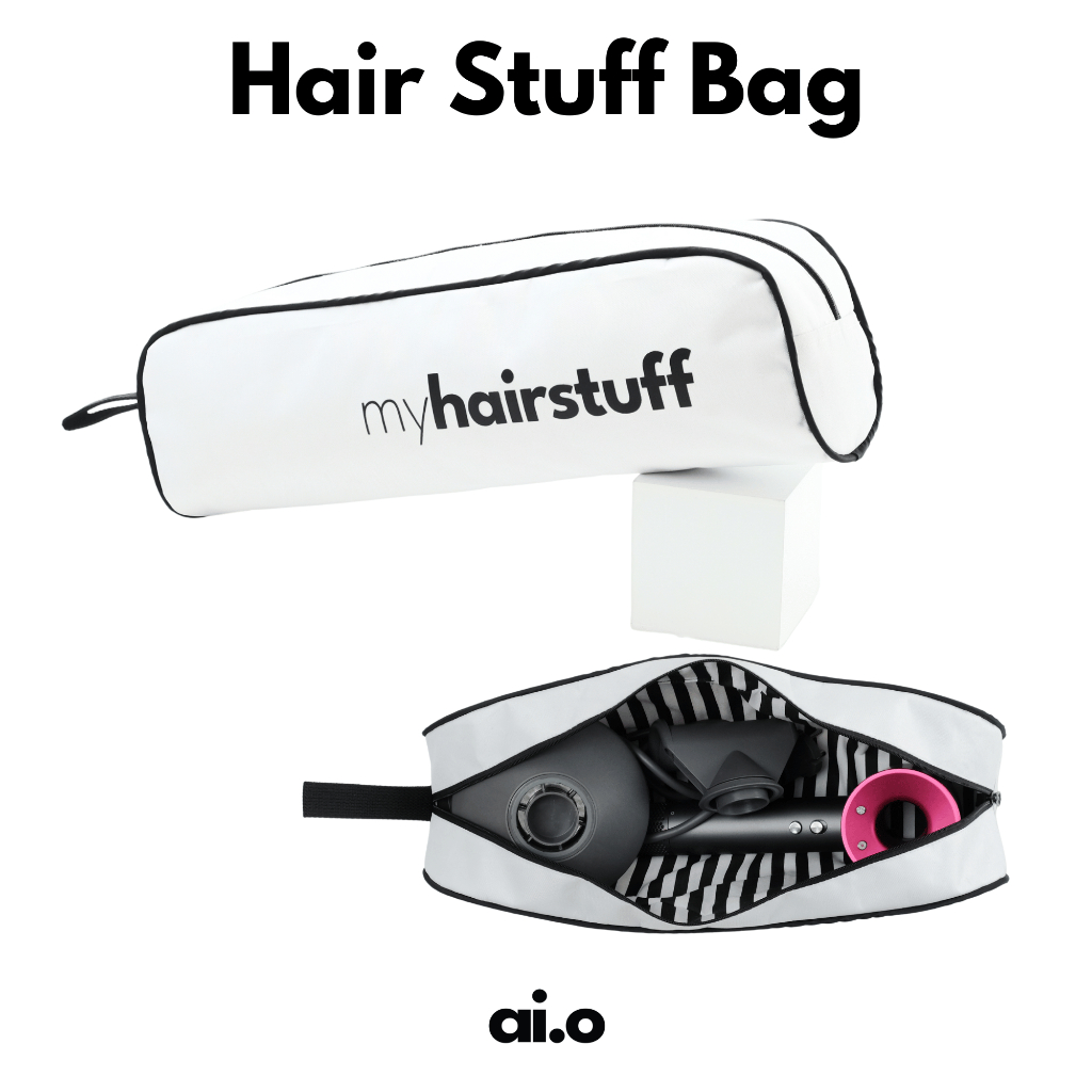 Aio Hairdryer Bag กระเป๋าเก็บเครื่องเป่าผม Travel Organizer กระเป๋าเครื่องเป่าผม Dyson