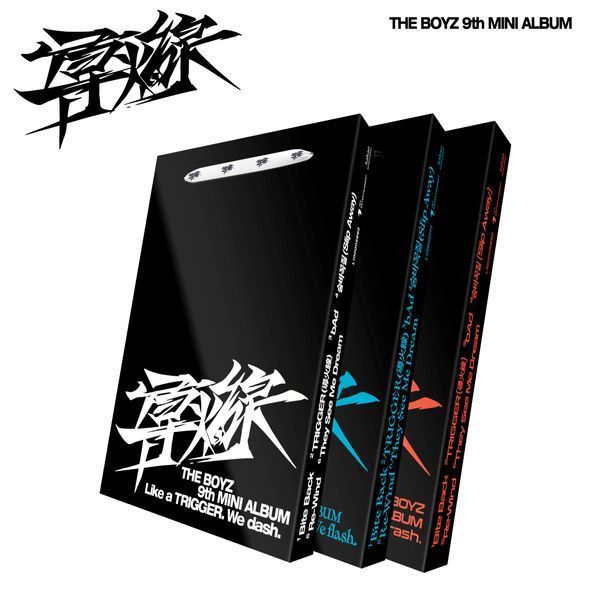 THE BOYZ 9TH Mini Album - Flash / Riot / Vanguard Ver.