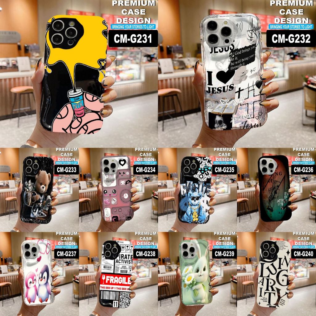 SAMSUNG A04S/A04 CORE/A03/A03S/A03 CORE/A02/A02S/A14/A24/A34 CASE MOTIF CODE CM G0231-G0240 ACC