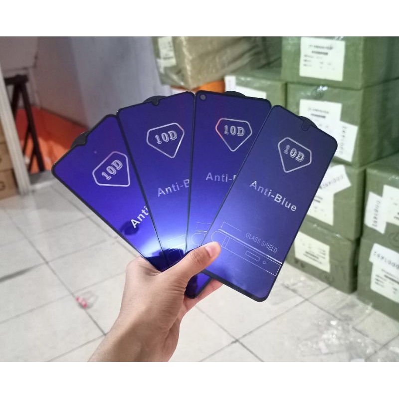TG BLUE GLASS ป้องกันรังสีกระจกนิรภัย Vivo Y30i Y50i V17 V17Pro V19 V20 V20SE X50 Y76 Y71 Y70S Y70 Y