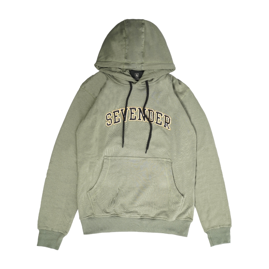 Redcable X Sevender Hoodie Pullover - สีเขียว Osborn