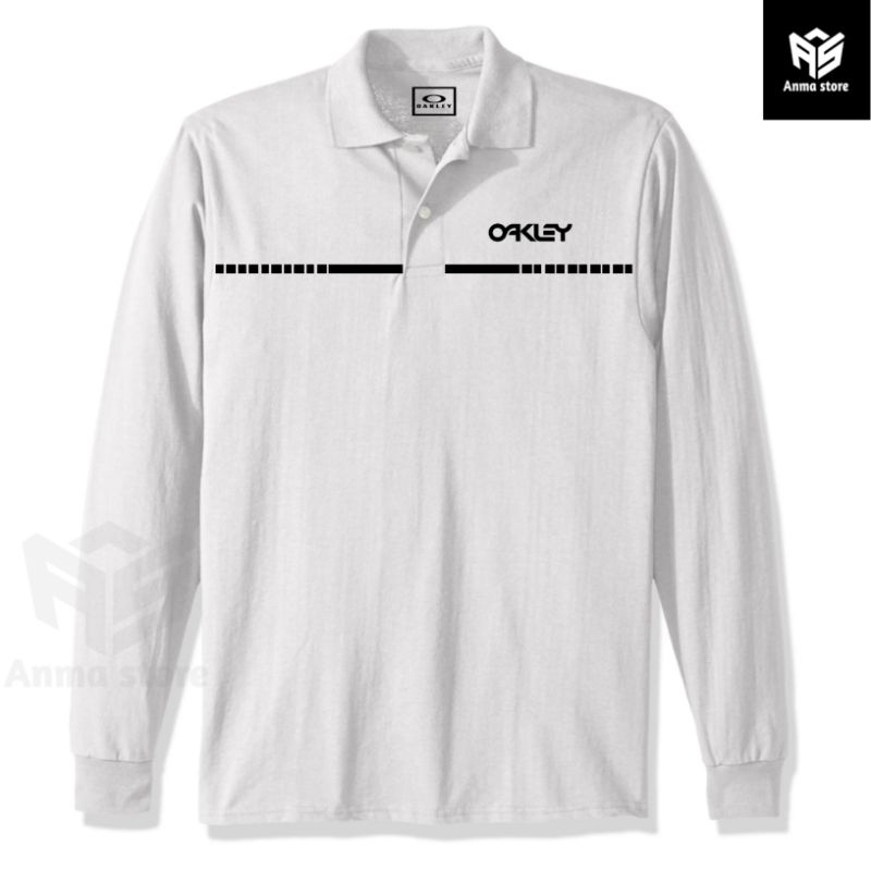 เสื้อโปโลแขนยาว Okley Dotted