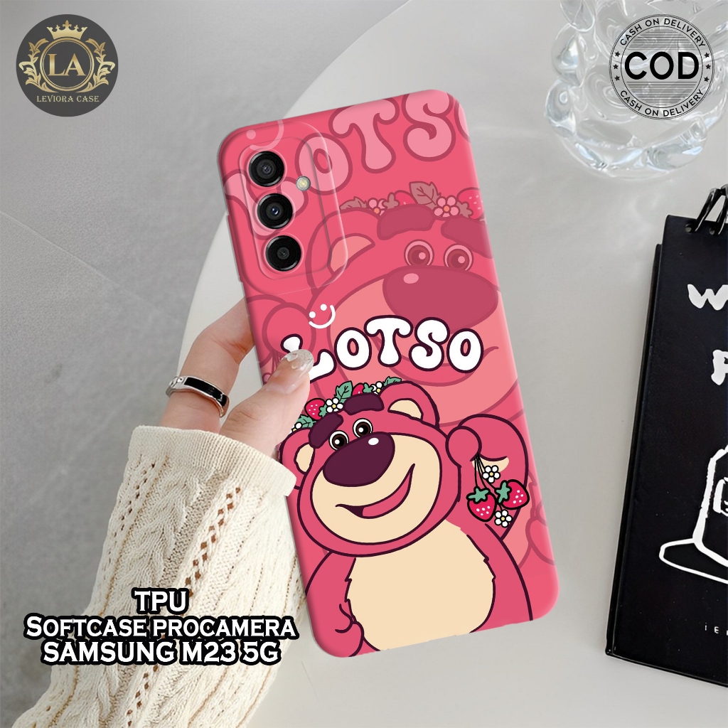HP เคส Samsung M23 5G ใหม่ล่าสุด - เคส Leviora - เคสแฟชั่นLotso - Samsung M23 5G Softcase - เคส Pro 