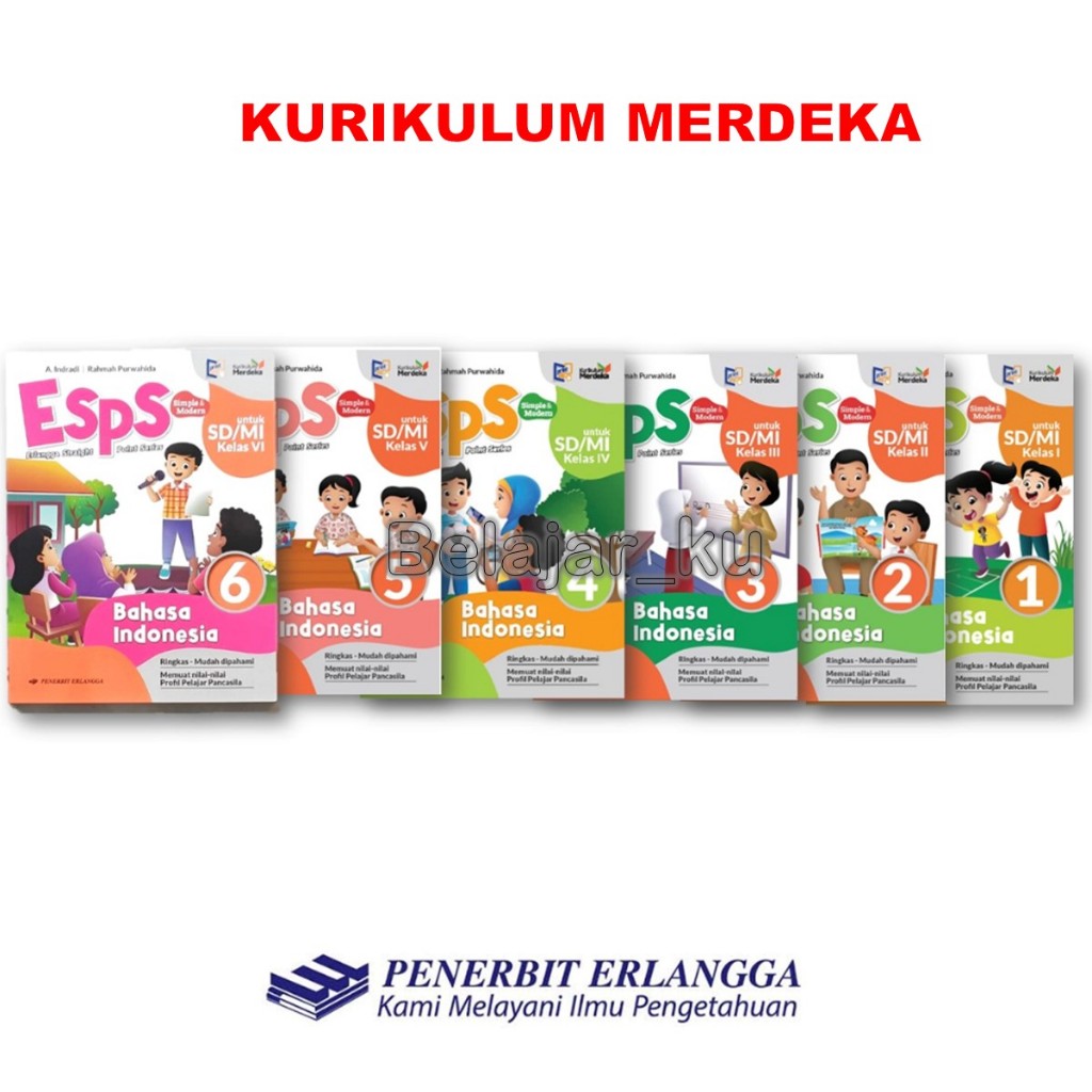 Esps B อินโดนีเซีย Elementary School Class 1 2 3 4 5 6 - หลักสูตรอิสระ