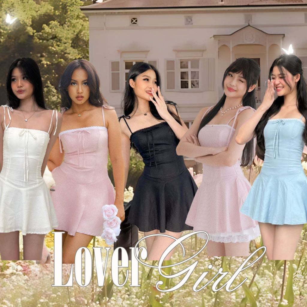 Shewearssugar x ZETA BLANC - Lover Girl Dress | ชุดเดรสผู้หญิง | ชุดเดรสโคเชต์ | ชุดเดรสฤดูร้อน | ชุดเกาหลี