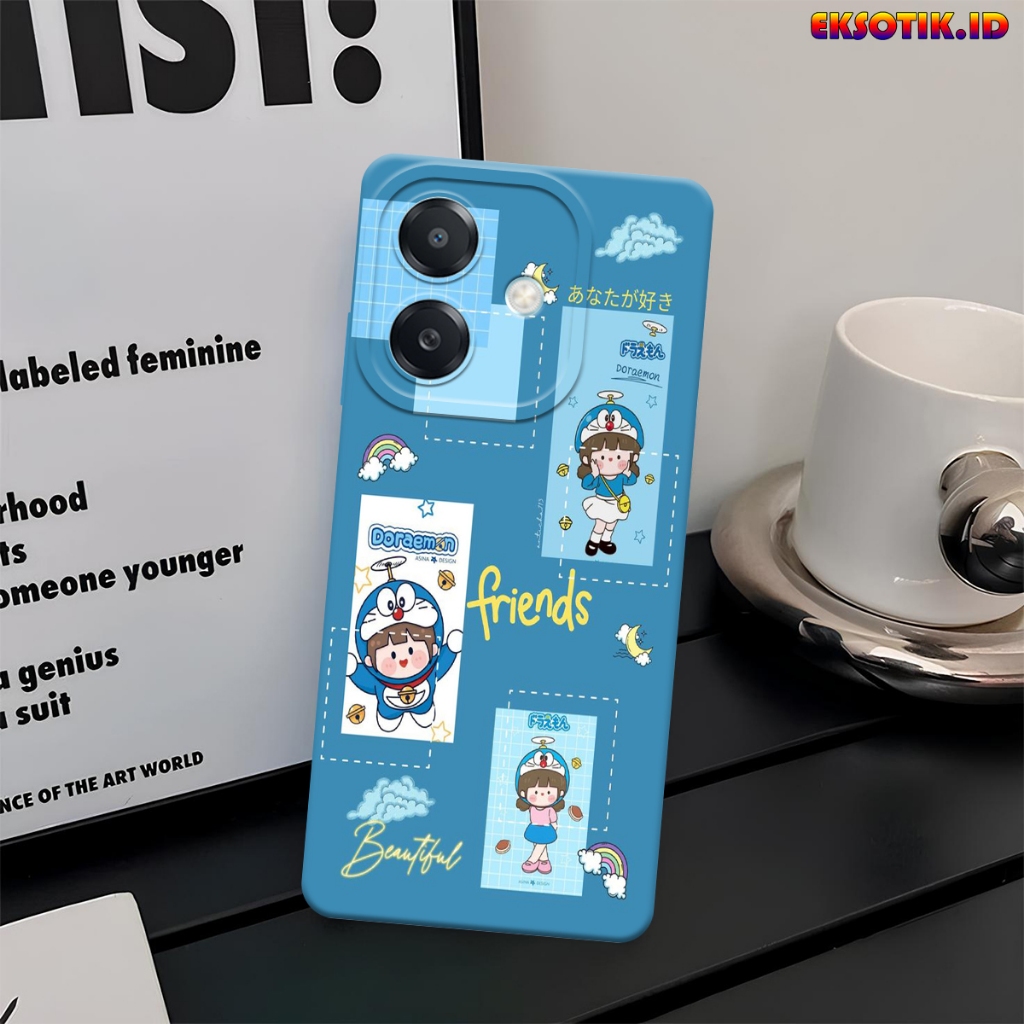 เคส Oppo A3x - เคส Oppo A3x - เคสแฟชั่น - Oppo A3x Silicone - Cool and Cute Motif - เคส Oppo A3x - ว