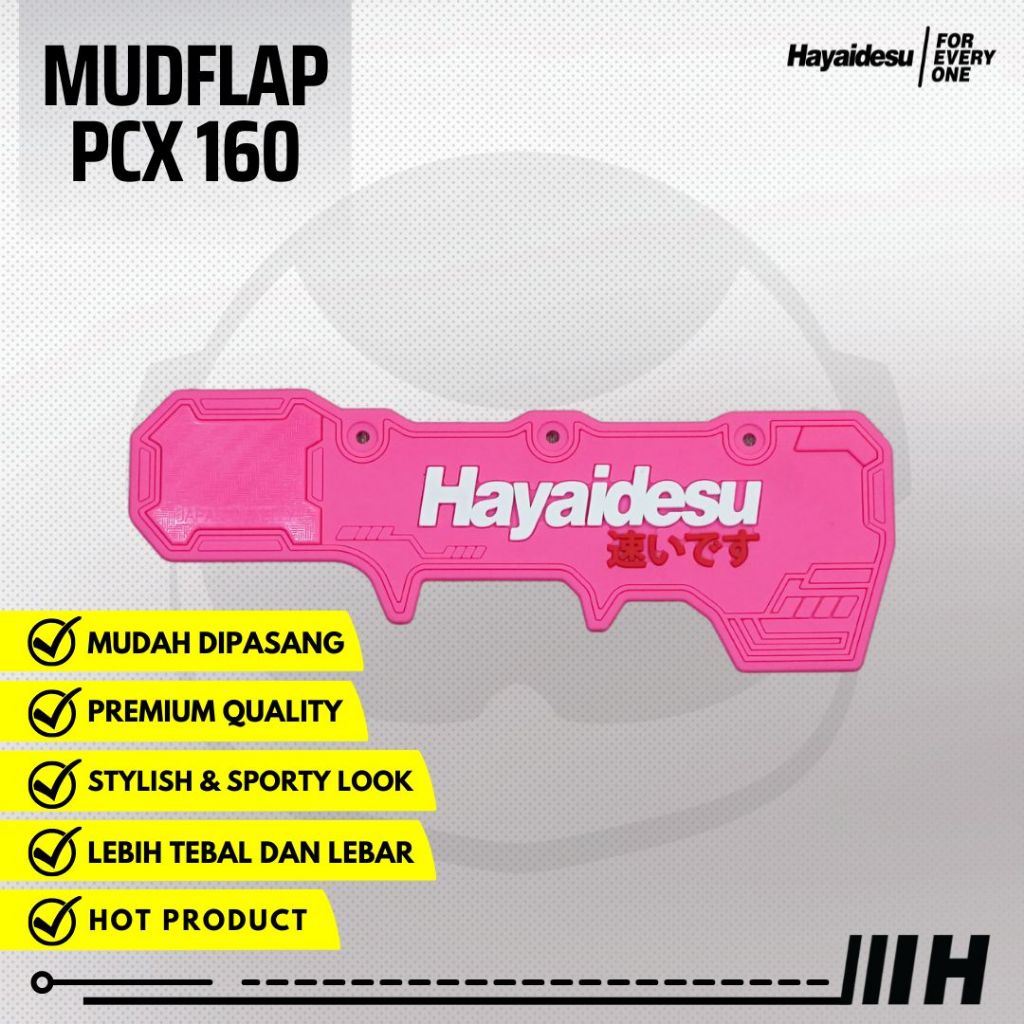 MudFlap PCX 160/PCX 160 ABS 2023 PNP/PCX 160 CBS Mudguard พรมอุปกรณ์เสริม Hayidesu Variations