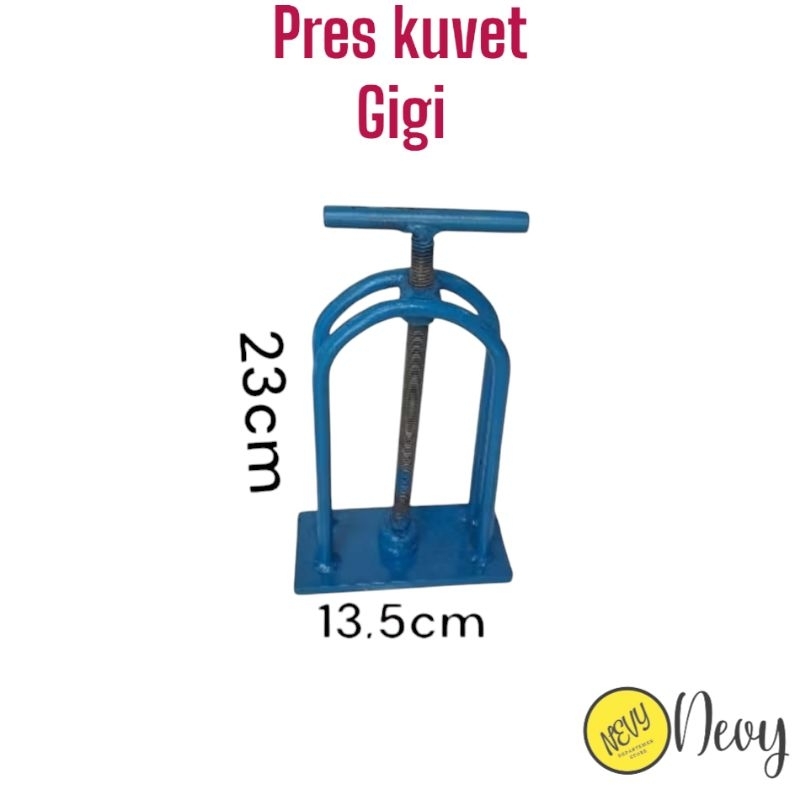 เครื่องมือกด Cuvet ทันตกรรมขนาดใหญ่