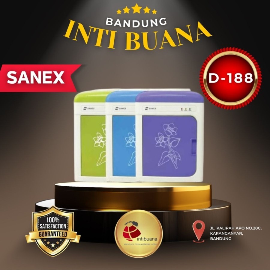 Sanex D188 ตู้กดน้ําร้อนและเย็น D 188 เครื่องจ่ายแกลลอนด้านบน D-188