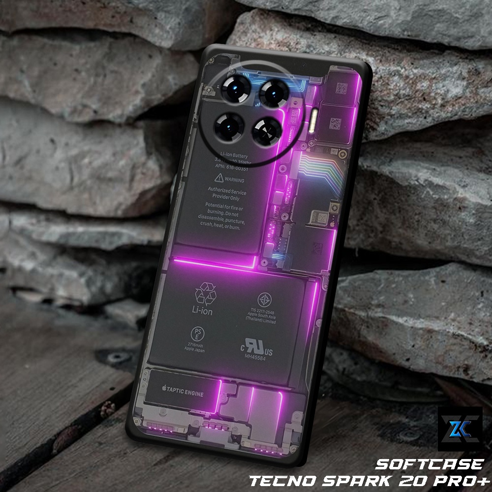 [TB21] Softcase Tecno Spark 20 Pro plus | TECNO SPARK 20 PRO+ เคสซิลิโคนแบบยืดหยุ่น | เคสเครื่องสุนท