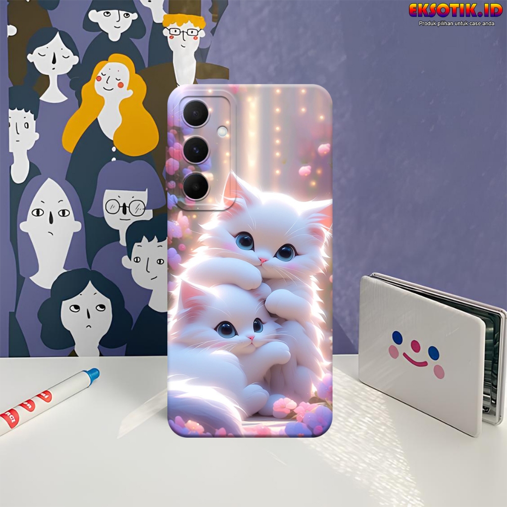 เคส Samsung A55 - เคส Samsung A55 - เคสแฟชั่น - Samsung A55 Silicone - Cool and Cute Motif - Samsung