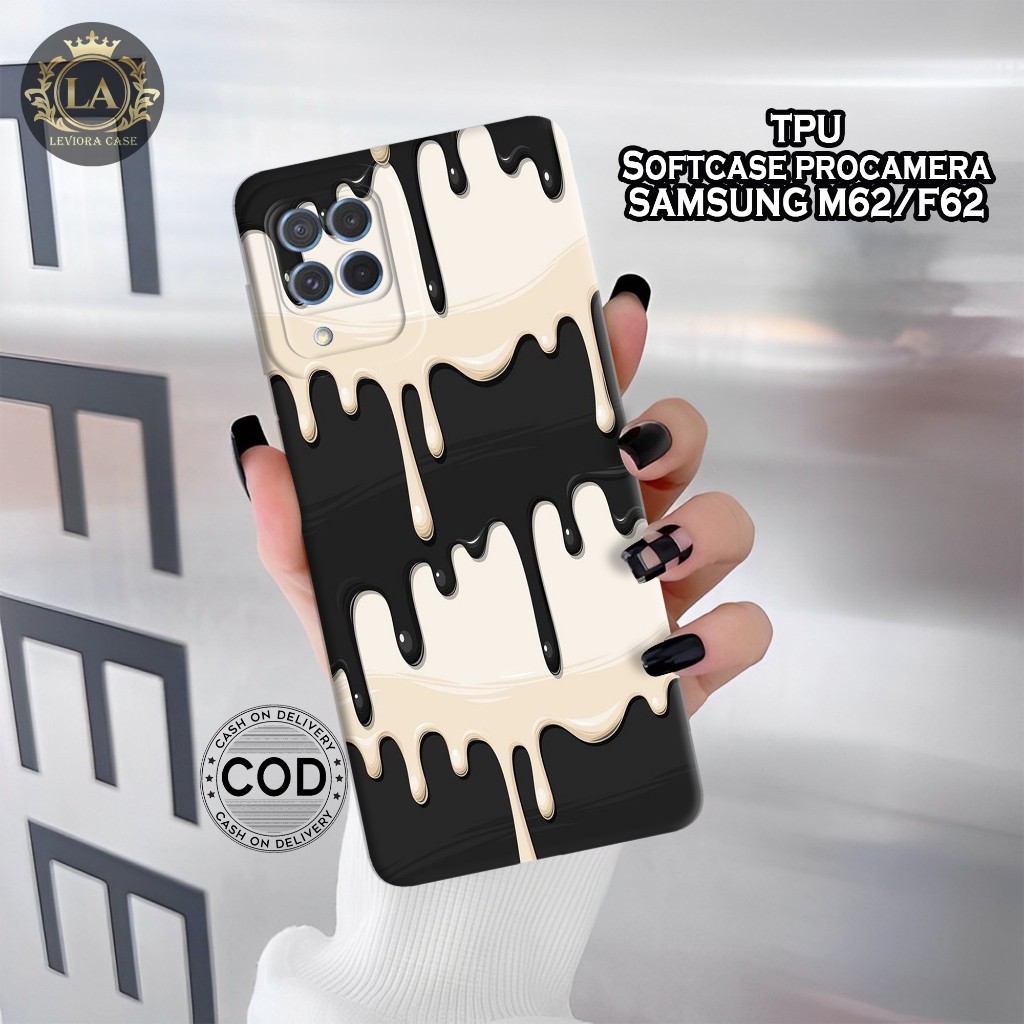 เคส HP Samsung M62 / F62 ล่าสุด - เคส Leviora - เคสแฟชั่นน่ารัก - Samsung M62 / F62 Softcase - เคสกล