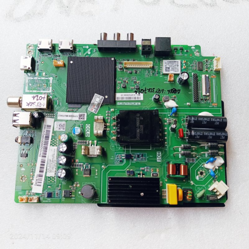 Aqua 32in TV Mainboard - Aqua AQT32K701A TV Mainboard - AQUA AQT32K701A TV MOTHERBOARD - AQUA AQT32K