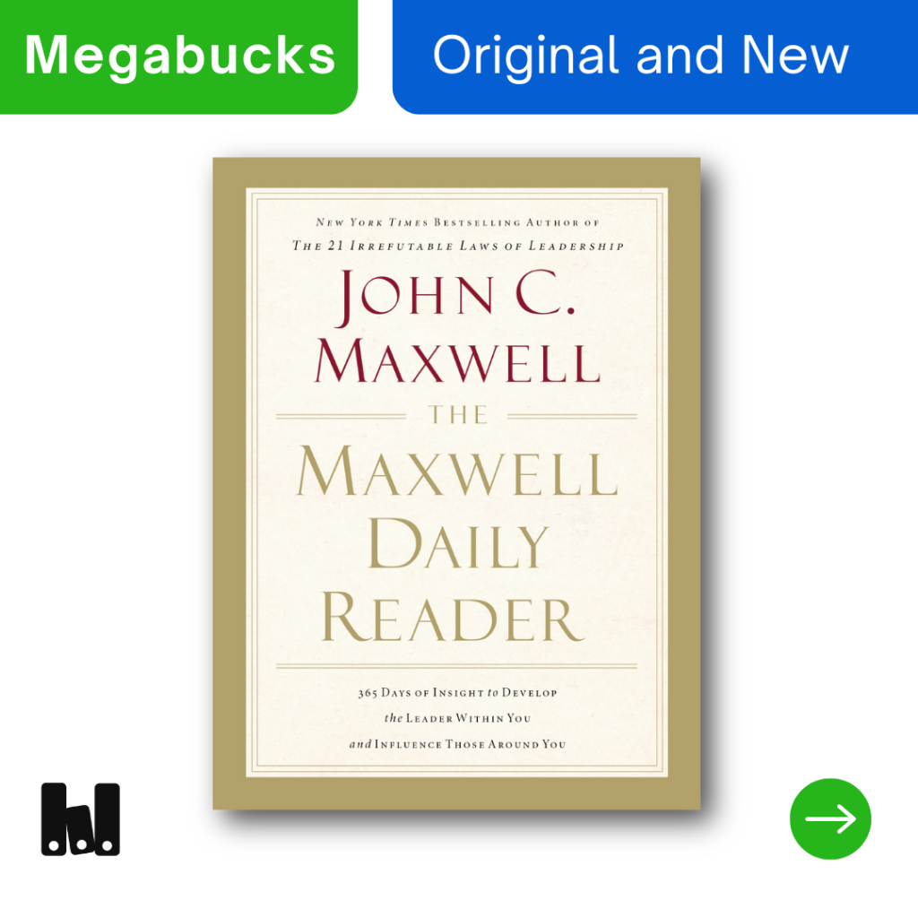 (HarperCollins) The Maxwell Daily Reader โดย John Maxwell ต้นฉบับภาษาอังกฤษ