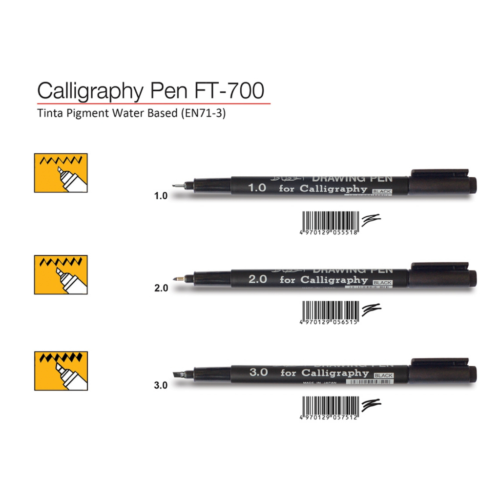 ปากกาวาดภาพ Snowman FT 700 (ต่อหน่วย)