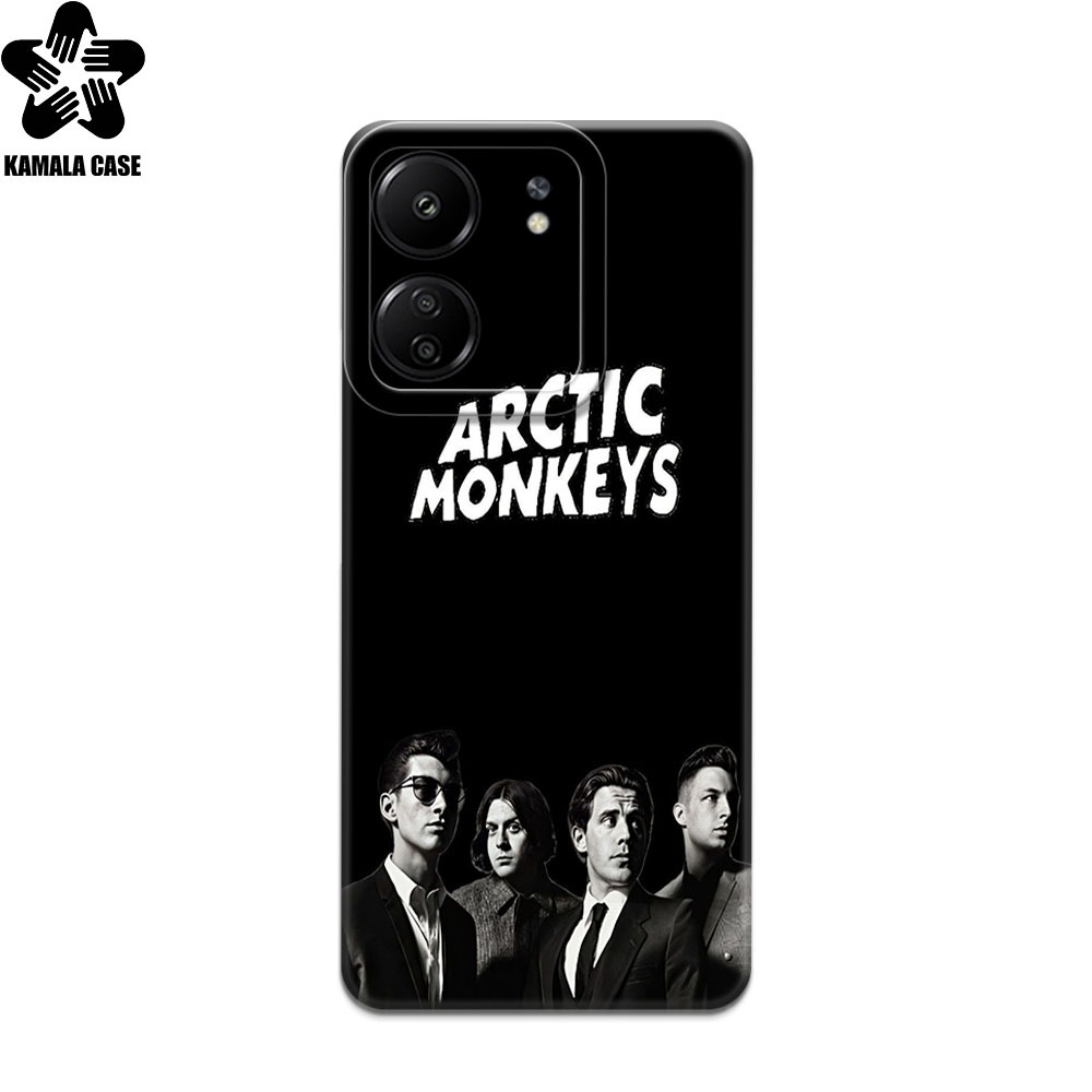 PREMIUM SOFTCASE ARCTIC MONKEYS BAND MOTIF สําหรับ REDMI 13C POCO C65 & ALL TYPE REDMI - เคสกล้อง PR