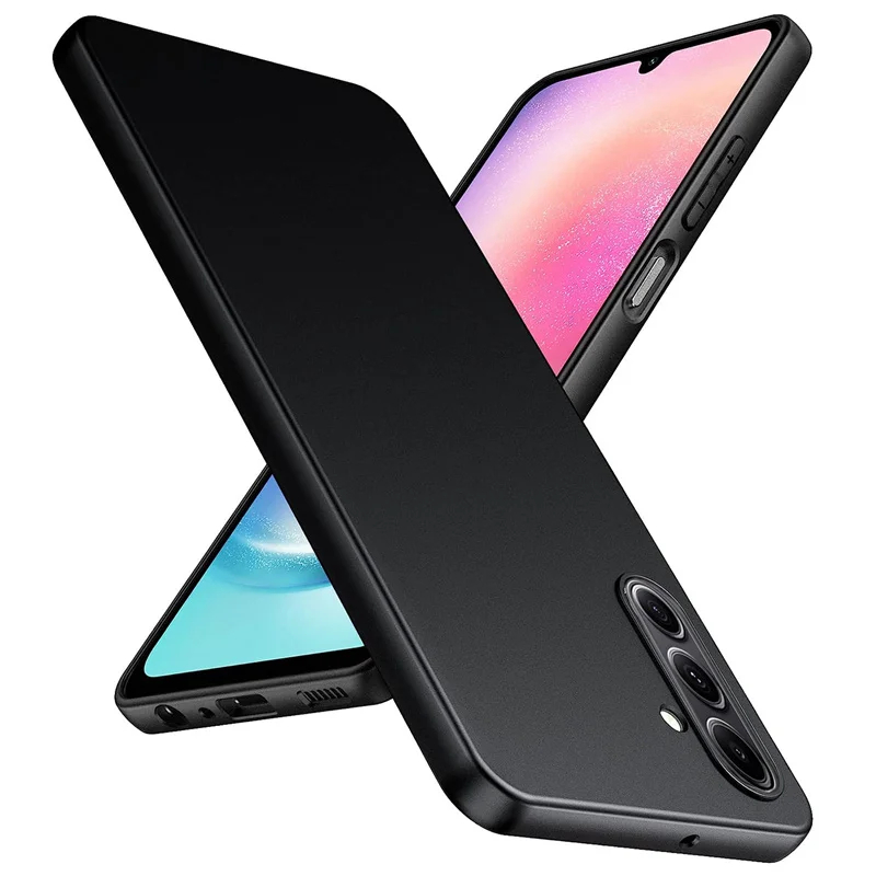 Samsung A16 4G / 5G Softcase PREMIUM BLACK MATTE CAMERA PROTECTION Case Casing Hp Samsung A16 4G 5G