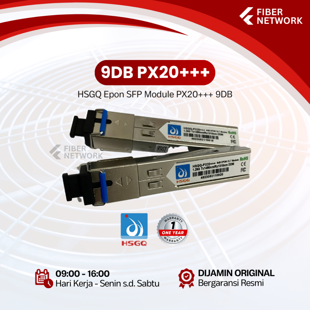 โมดูล Epon OLT SFP Px20+++ 9dB HSGQ-SFP