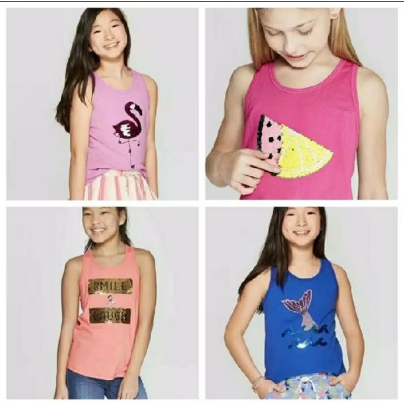 CAT & JACK TANK TOP สําหรับเด็กผู้หญิง