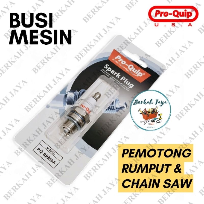 MESIN PRO-QUIP BPM6A หัวเทียนเครื่องตัดหญ้า 2 จังหวะของญี่ปุ่น | หญ้าตัด | หัวเทียนเลื่อยยนต์ 2 จังห