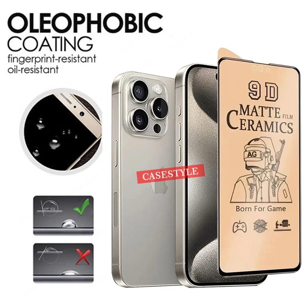 ป้องกันรอยขีดข่วน Google Pixel 8 Google Pixel 4 Google Pixel 4A Google Pixel 5 Google Pixel 5A Google Pixel 6 Google Pixel 7 Anti-Scratch Ceramic Matte Anti-oil Anti-Glare สําหรับเล่นเกม CMAT