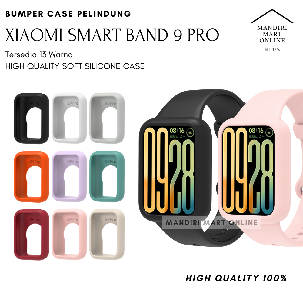 เคสกันกระแทก Xiaomi Smart Band 9 Pro เคสซิลิโคน Mi Band 9 Pro