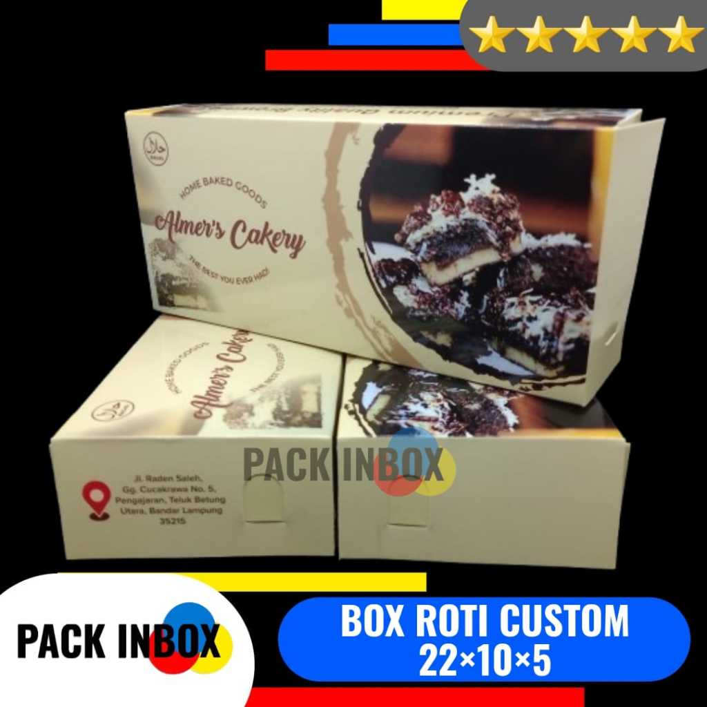 CUSTOM DESIGN BROWNIES BREAD BOX 22x10x5 CUSTOM DESIGN BROWNIES BREAD BOX 22, 10, 5