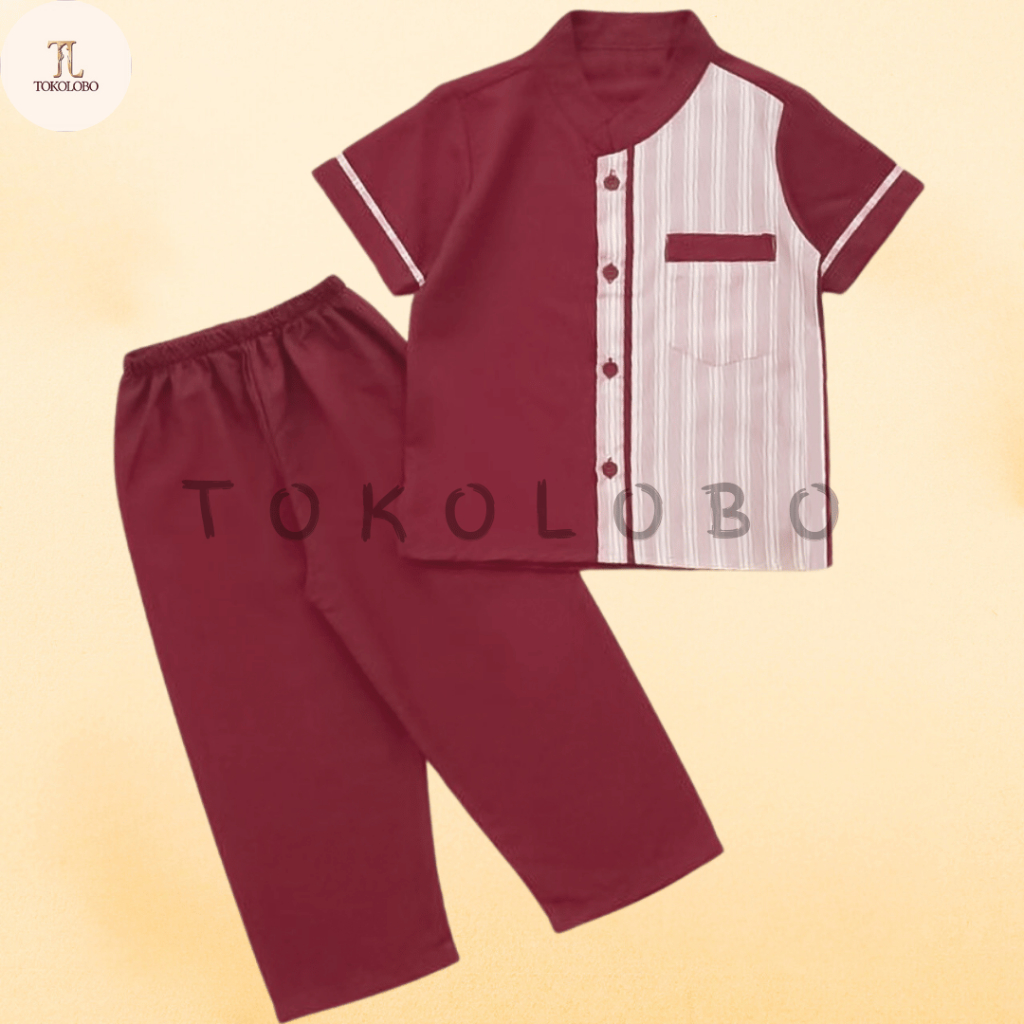Tokolobo 9.9 Super Shopping Day NEWEST BLILAL CHILDRENS KOKO SHIRT SET [ประมาณ 1 ปี - 6 ปี] | ผ้าเพล