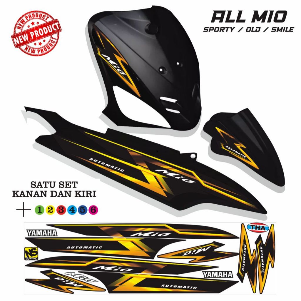 MIO SPORTY MIO SMILE STRIPING ART – โปรปัง