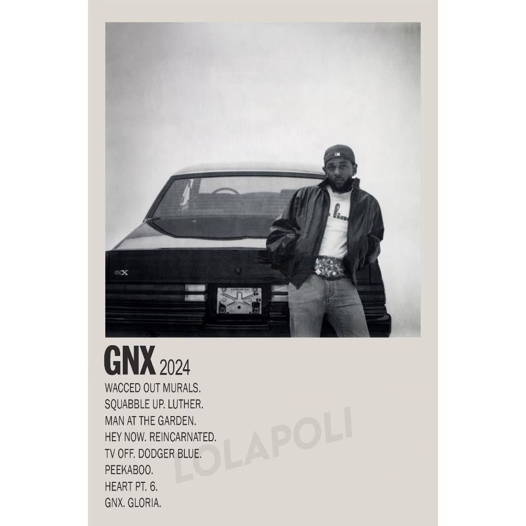 โปสเตอร์ปกอัลบั้ม Gnx - Kendrick Lamar