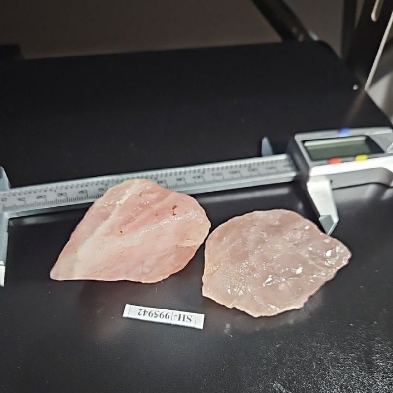 Rose QUARTZ ROUGH MADAGASCAR หินธรรมชาติแท้
