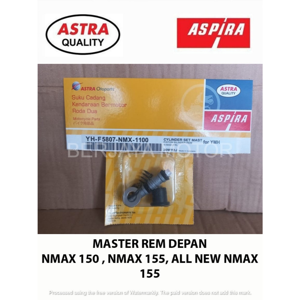 เบรคหน้า MASTER NMAX 150 NMAX 155 ใหม่ทั้งหมด NMAX 155 ASPIRA NMX 1100