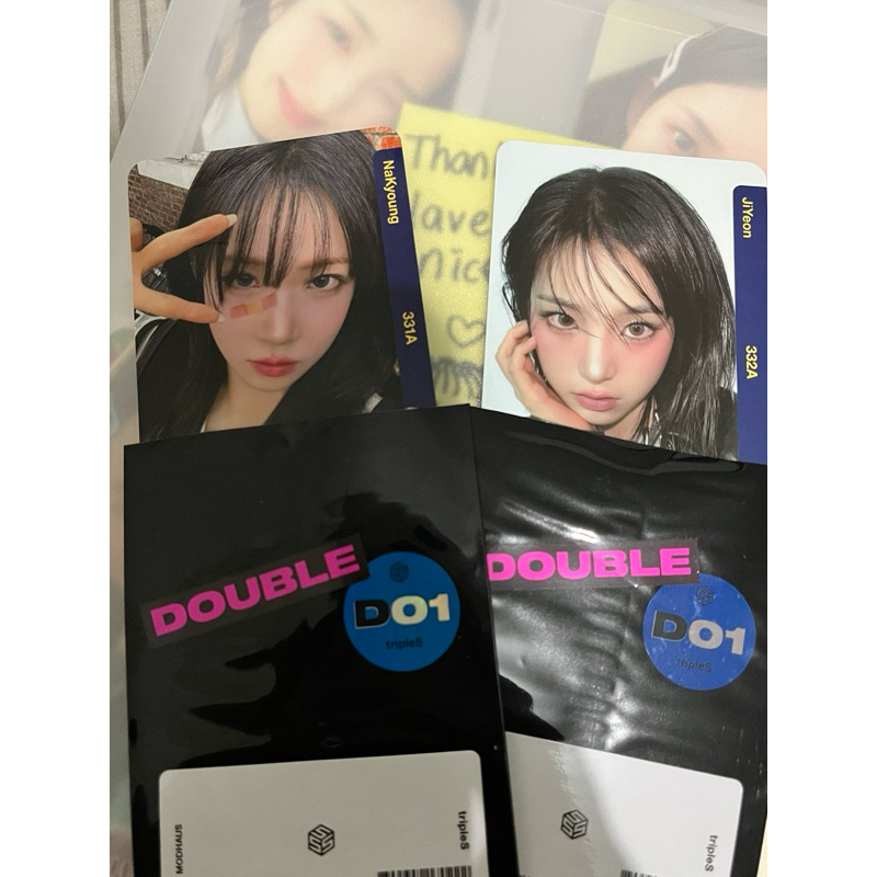 PHOTCARD tripleS VISIONARY VASON NAKYOUNG JIYEON