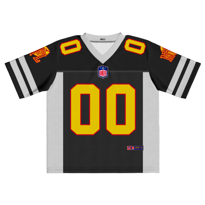 OUR JERSEY NAME และ NUMBER / BLACK JERSEY 00 / Streetwear Jersey / Vintage Jersey / Retro / Hockey J