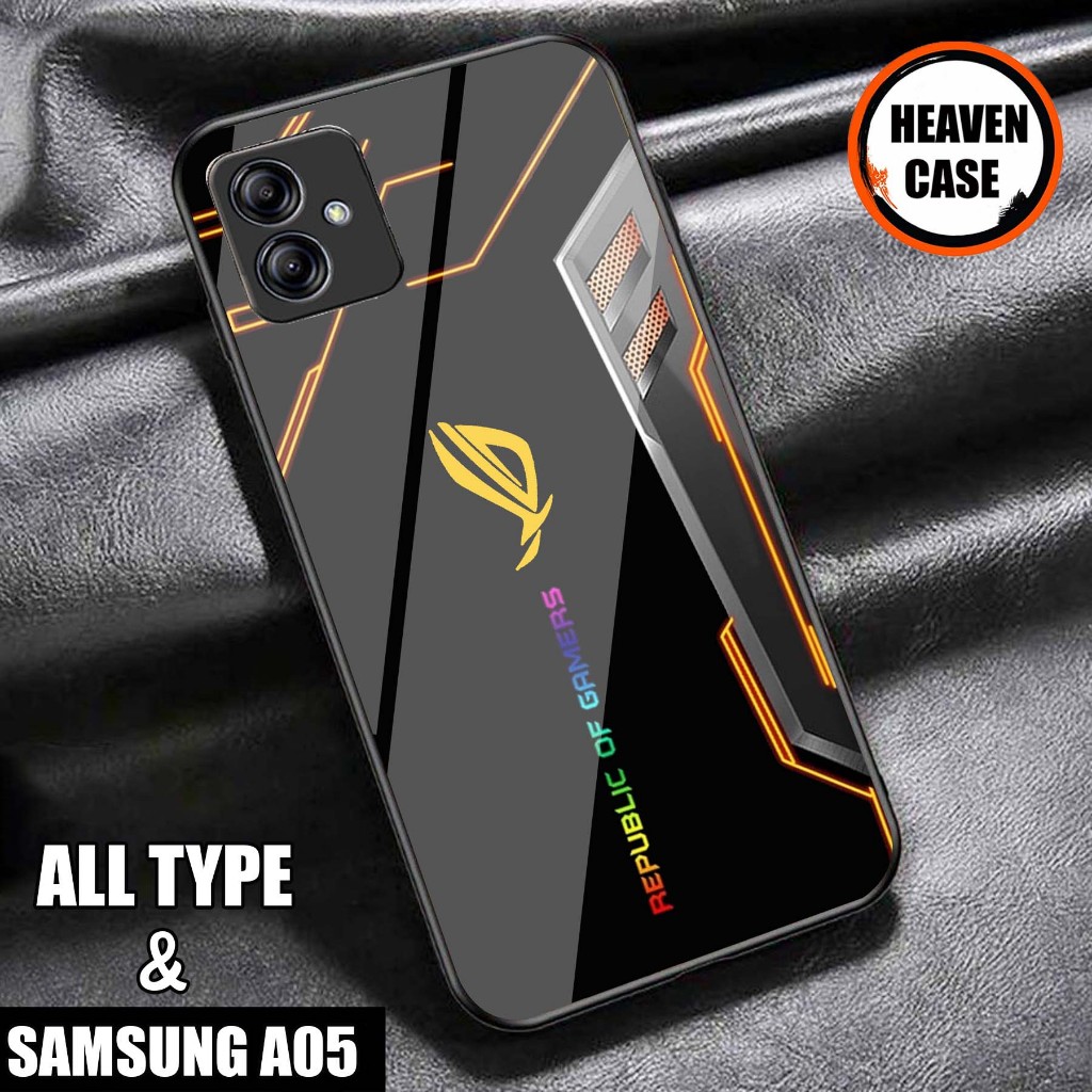 HP HEAVENCASE SOFTCASE GLASS ALL TYPE SAMSUNG A05/A35/A53/A12/M12/A13 4G/A15/A55/A52S/A05S/A32 4G/A2