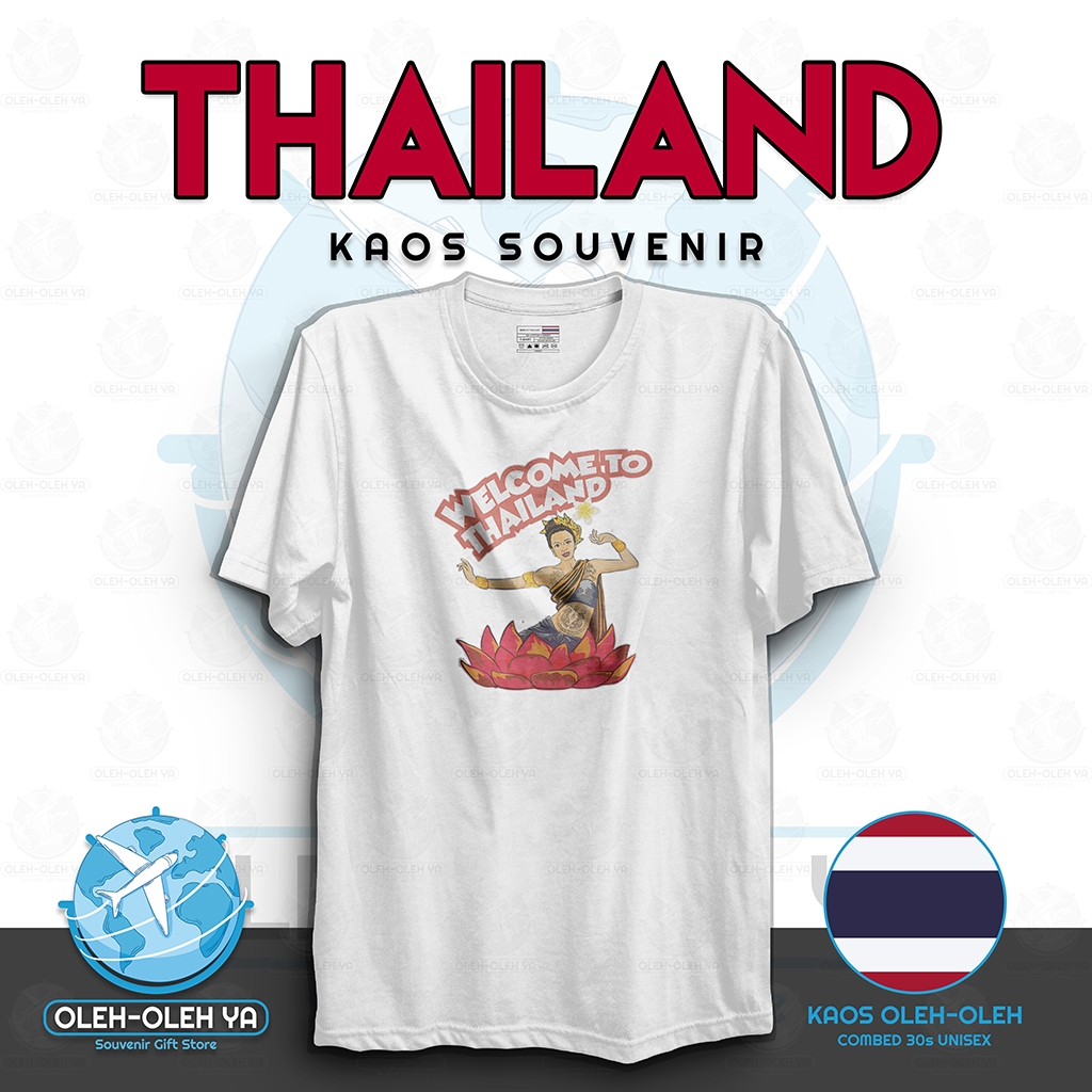 YA T-Shirt ของที่ระลึก เสื้อยืดไทย ของ T-Shirt ที่ ระลึก เสื้อผ้า ของที่ระลึก Welcome Thailand City 