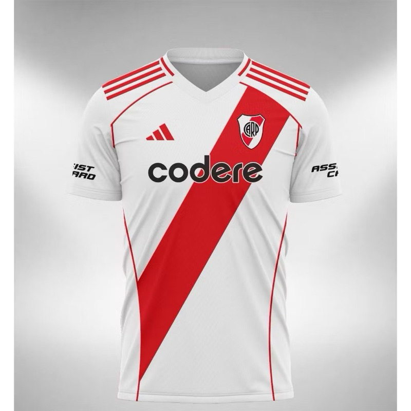 เสื้อแข่ง River Plate Home 2024 2025 ฟุตบอล