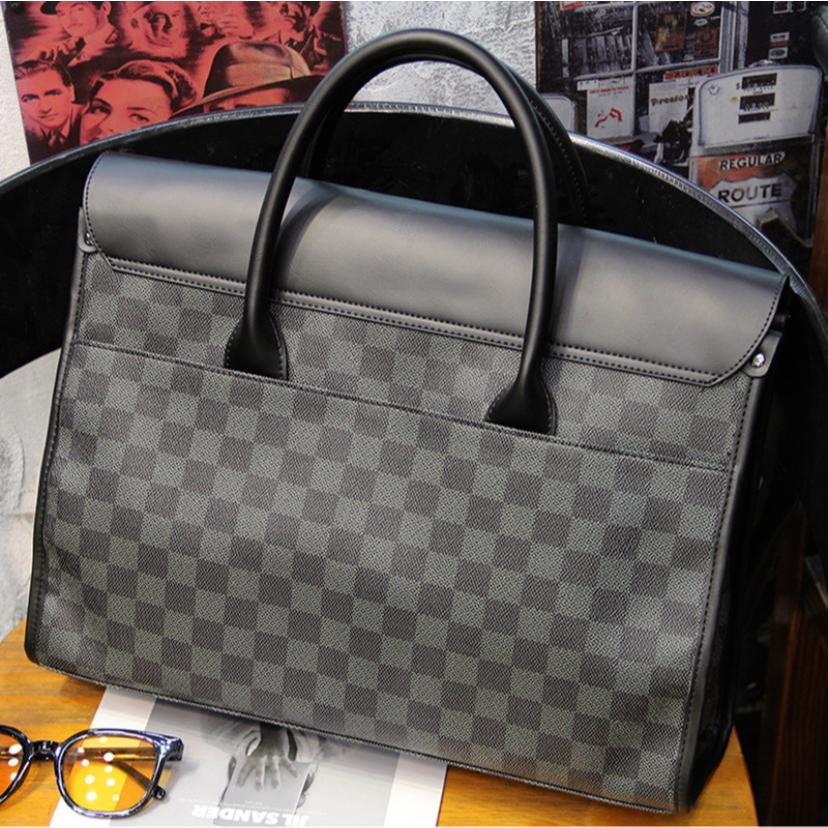 BestPromo นําเข้ากระเป๋าทํางานหนังผู้ชายกระเป๋าเอกสารกระเป๋าแล็ปท็อปสํานักงาน A662