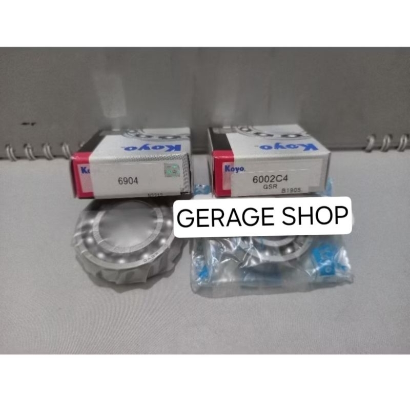 แบริ่ง 6904 + 6002 C4 Koyo ชุด Camshaft Mio Sporty Smile Karbu Nouvo Soul Karbu