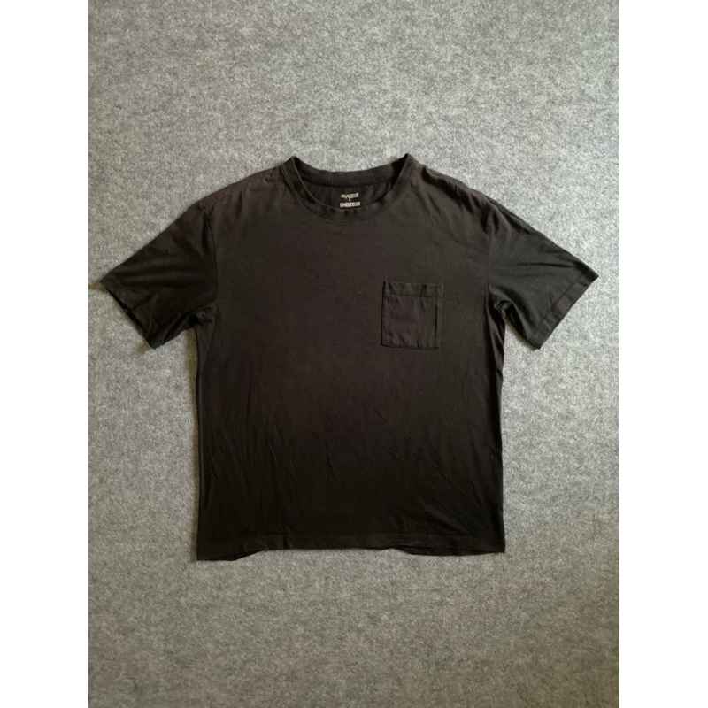 Gu uniqlo basic scatec pocket shirt