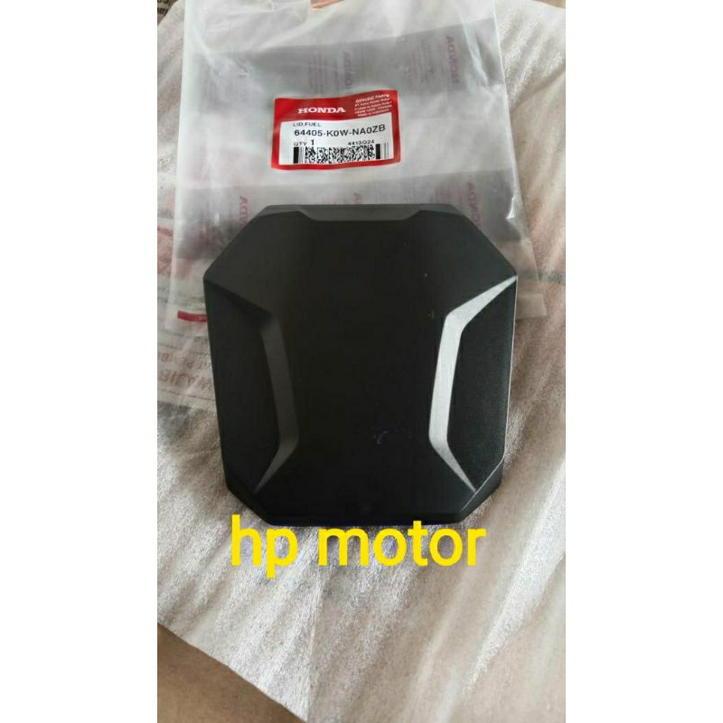 ADV160 BLACK GASTOLINE TANK LID COVER 64405-K0W-NA0ZB COVER LID FUEL ADV160 เดิม