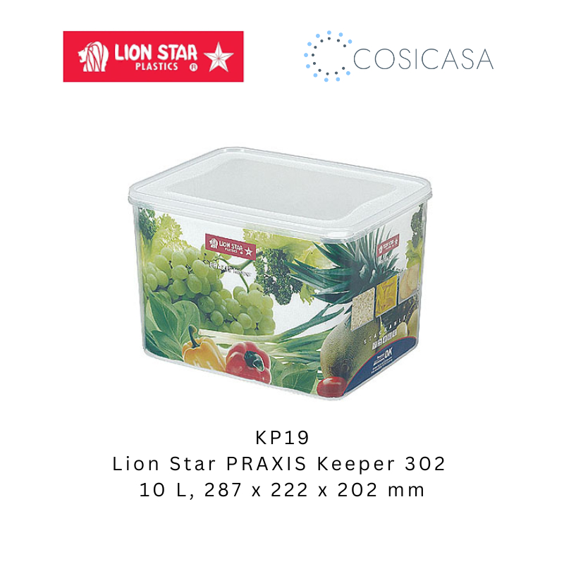 Lion Star PRAXIS Keeper 302 KP19, 10 L, 287 x 222 x 202 mm, 1 ชิ้น