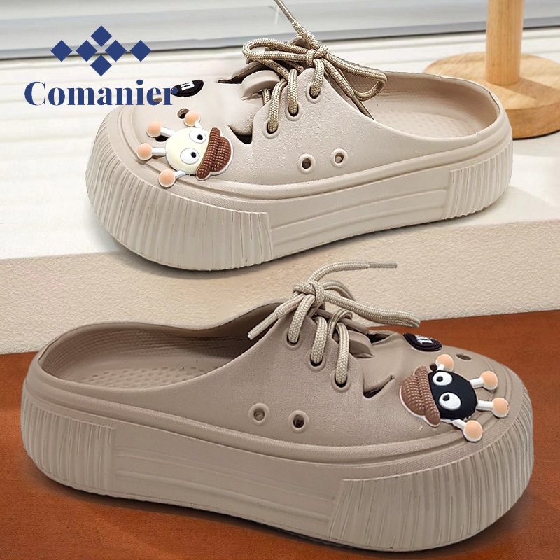 Comanier Sepatu Sandal Wanita Baim Sandal Karet Tali Wanita Sandal Cewek Karet Sandal Kodok Fuji