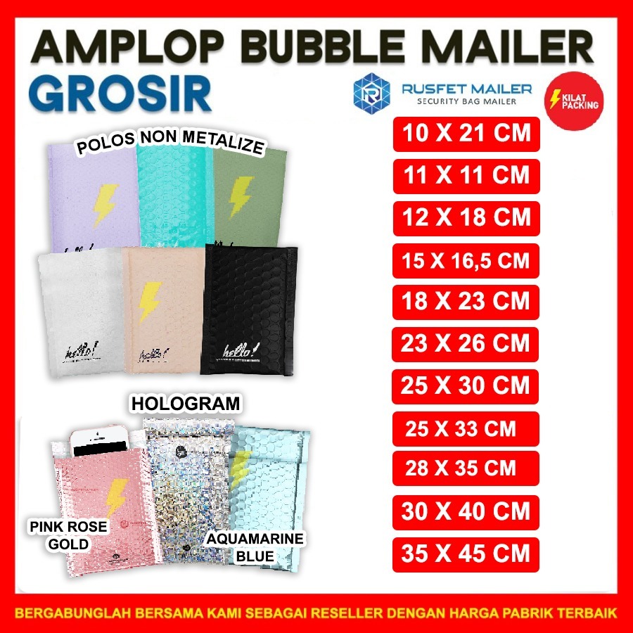 Bubble Mailer Bubble Envelope Packing Envelope Packing Rusfet Unit