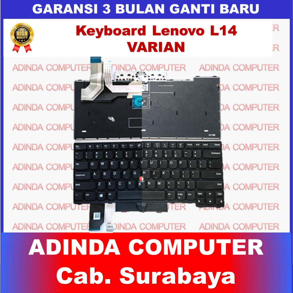 Lenovo ThinkPad L14 Gen1 Gen 1 20U1 20U2 20U5 20U6 Gen 2 Gen2 20X1 20X2 20X5 20X6 Pointer Backlight 