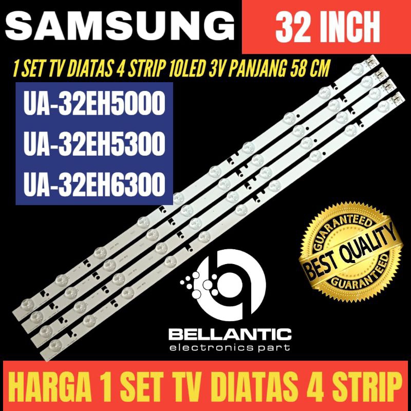 SAMSUNG 32 INCH LED TV BACKLIGHT UA-32EH5000- UA-32EH5300- UA-32EH6300 SAMSUNG 32 INCH 10LED LED TV 