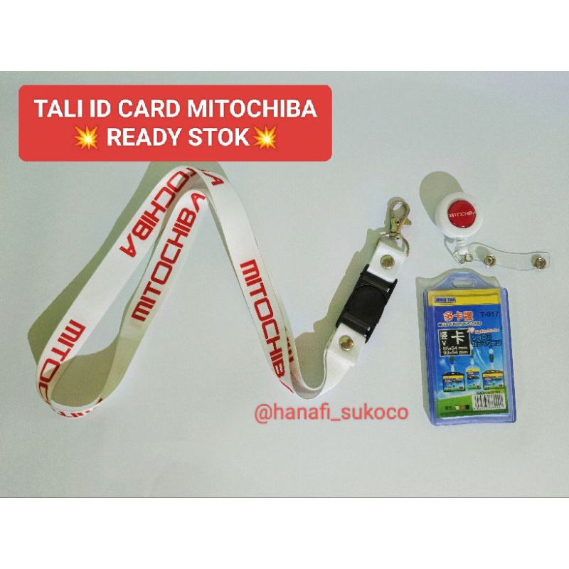 สายพิมพ์การ์ด MITOCHIBA id MITOCHIBA Lanyard UNIT