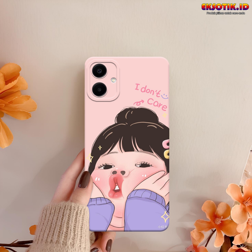 เคส Samsung A06 - เคส Samsung A06 - เคสแฟชั่น - Samsung A06 Silicone - Cool and Cute Motips - Samsun